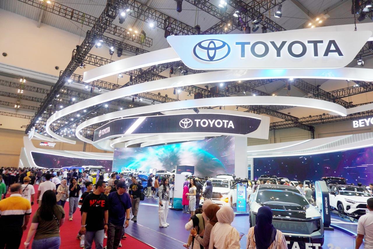 SPK Toyota di GIIAS 2024 Tumbuh Positif