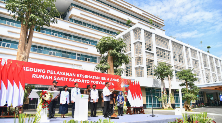 Presiden Resmikan Gedung Pelayanan Kesehatan Ibu dan Anak RS Sardjito