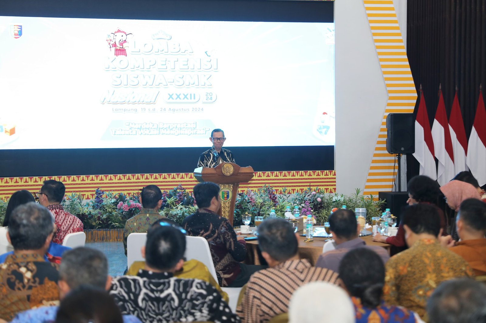 Pemprov Lampung Ramah Tamah Bersama Peserta LKS SMK Tingkat Nasional