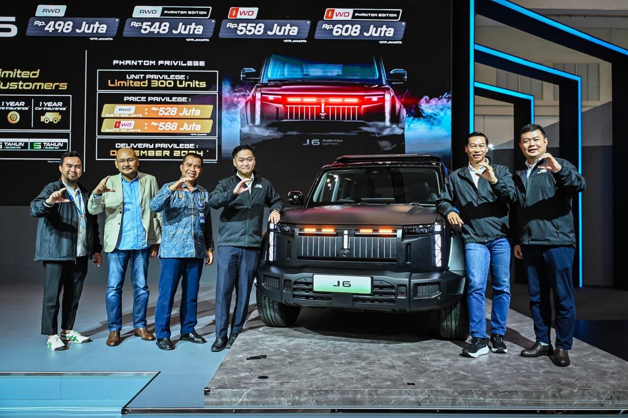 Chery J6, SUV Offroad Listrik Pertama di Indonesia