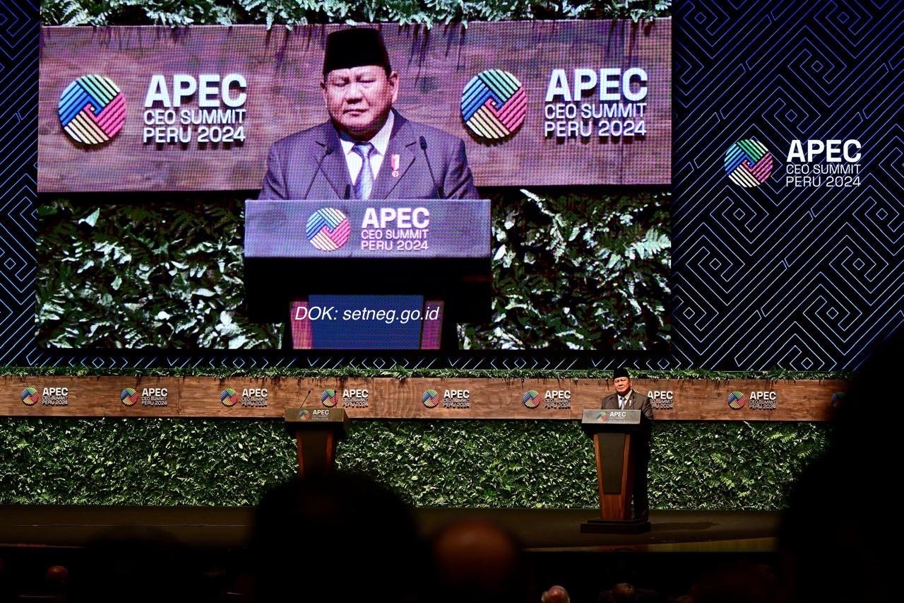Presiden Prabowo Dorong Kerjasama dan Perdamaian Di Kawasan Asia Pasifik